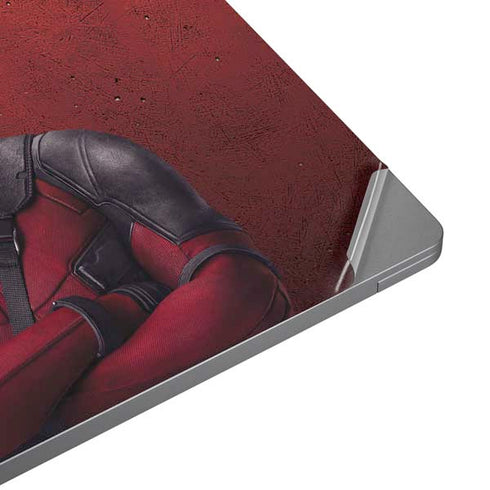Marvel Deadpool Legacy Deadpool Red Poster Universal Laptop 16in (13 x 9.4in) Skin